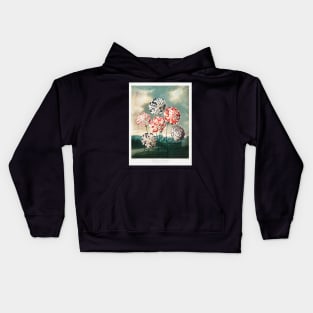 A group of Carnations Kids Hoodie